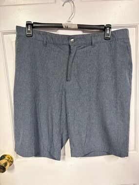Men's Gray Adidas Shorts Size 38